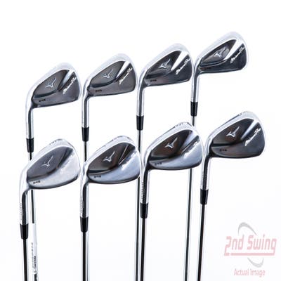 Mizuno Pro 245 Iron Set 4-PW GW Dynamic Gold Mid 115 Steel Stiff Left Handed 38.5in