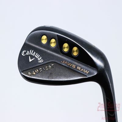 Callaway Jaws Raw Black Plasma Wedge Lob LW 60° 10 Deg Bounce S Grind Dynamic Gold Spinner TI Steel Wedge Flex Right Handed 35.5in