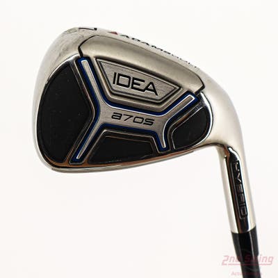 Adams Idea A7 OS Max Single Iron 7 Iron Mitsubishi Rayon Bassara 50 Graphite Regular Right Handed 37.5in