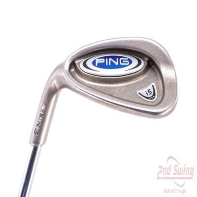 Ping i5 Wedge Gap GW Ping AWT Steel Stiff Left Handed Blue Dot 36.5in