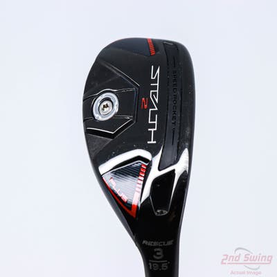 TaylorMade Stealth 2 Plus Rescue Hybrid 3 Hybrid 19.5° PX HZRDUS Smoke Black RDX 90 Graphite X-Stiff Right Handed 40.5in