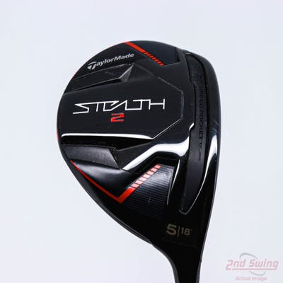 TaylorMade Stealth 2 Fairway Wood 5 Wood 5W 18° Fujikura Ventus Red TR 5 Graphite Regular Right Handed 42.25in