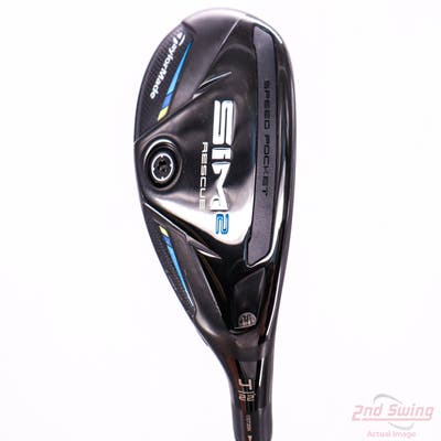 TaylorMade SIM2 Rescue Hybrid 4 Hybrid 22° MCA Tensei AV Blue Raw 80 Graphite Stiff Right Handed 39.5in