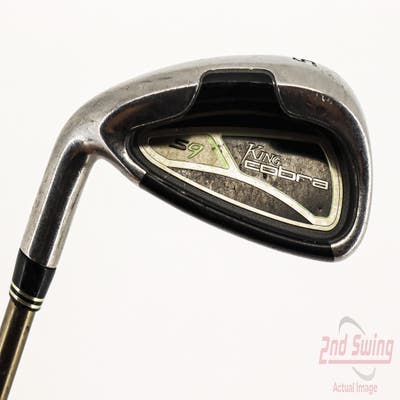 Cobra S9 Single Iron 5 Iron Stock Graphite Shaft Graphite Senior Left Handed 38.5in