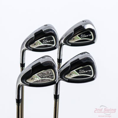 Cobra S9 Iron Set 7-PW Stock Graphite Shaft Graphite Senior Left Handed 37.5in