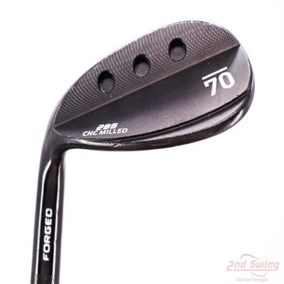 Sub 70 286 Forged Black Wedge Lob LW 58° KBS Tour 130 Steel X-Stiff Left Handed 35.5in