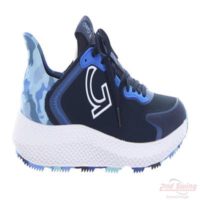 New Mens Golf Shoe G-Fore MG4 Plus 9.5 Blue/White MSRP $185 G4MS22EF26L2