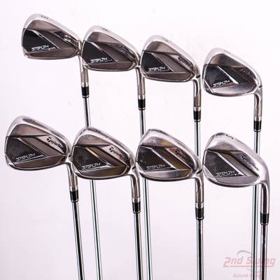 TaylorMade Stealth Iron Set 5-PW AW SW FST KBS MAX 85 MT Steel Regular Right Handed 38.5in