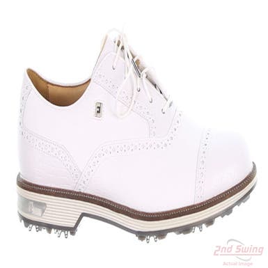 New Mens Golf Shoe Footjoy Premiere Medium 9 White MSRP $220 53903