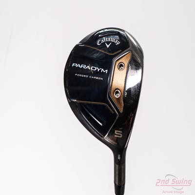 Callaway Paradym Fairway Wood 5 Wood 5W 18° PX HZRDUS Silver Gen4 60 Graphite Stiff Right Handed 43.0in