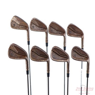 Sub 70 659 TC Forged Raw Iron Set 4-PW GW True Temper Dynamic Gold S300 Steel Stiff Right Handed 38.25in