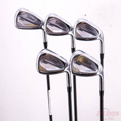 Titleist 2023 T350 Iron Set 7-PW AW Mitsubishi Tensei Red AM2 Graphite Senior Right Handed 37.0in