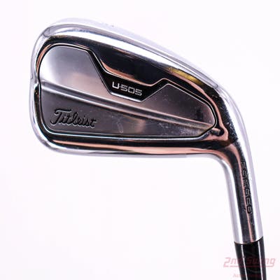 Titleist U-505 Utility Iron 2 Utility Graphite Design Tour AD HY 95 Graphite Stiff Right Handed 39.75in