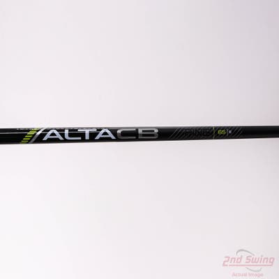 Used W/ Ping RH Adapter Ping ALTA CB 65 Black 65g Fairway Shaft Regular 41.75in