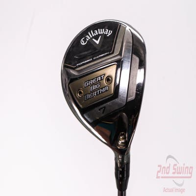 Callaway Great Big Bertha 23 Fairway Wood 7 Wood 7W 21° UST Mamiya Helium Nanocore 40 Graphite Senior Right Handed 42.25in