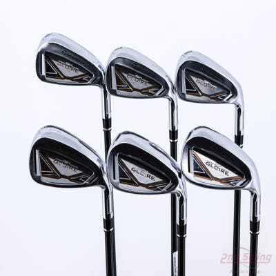 TaylorMade SIM Gloire Iron Set 6-PW AW Fujikura AIR Speeder Graphite Regular Right Handed 38.0in