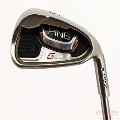 Ping G20 Single Iron 6 Iron Ping TFC 169I Graphite Regular Right Handed Purple dot 37.75in