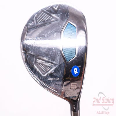 Mint Callaway Paradym Ai Smoke Max D Fairway Wood 5 Wood 5W 18° MCA Tensei AV-XLINK Blue 65 Graphite Regular Right Handed 42.5in