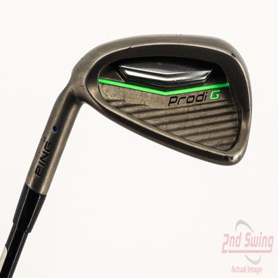 Ping Prodi G Single Iron 7 Iron Stock Graphite Shaft Graphite Junior Regular Left Handed Blue Dot 33.5in