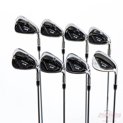 TaylorMade M4 Iron Set 4-PW AW True Temper XP 95 S300 Steel Stiff Right Handed 39.5in