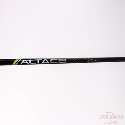 Used W/ Ping LH Adapter Ping ALTA CB 70 Black 70g Hybrid Shaft Regular 38.5in