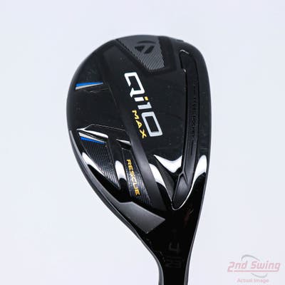 TaylorMade Qi10 MAX Hybrid 4 Hybrid 23° FST KBS MAX Graphite 55 Graphite Stiff Right Handed 40.5in