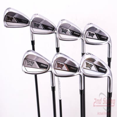 PXG Black Ops Iron Set 6-PW AW SW FST KBS MAX Graphite 55 Graphite Senior Right Handed 38.5in