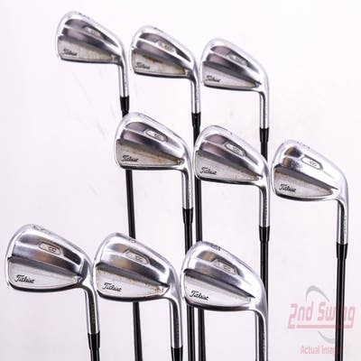 Titleist 2021 T100 Iron Set 3-PW AW True Temper AMT Black S300 Steel Stiff Right Handed 38.0in