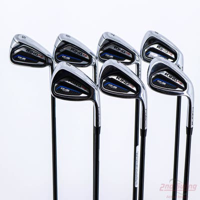 Cobra KING F9 Speedback One Length Iron Set 5-PW GW Fujikura ATMOS 6 One Length Graphite Regular Right Handed 37.5in