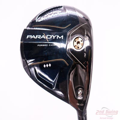 Callaway Paradym Triple Diamond Driver 9° Mitsubishi Kai'li White 70 Graphite X-Stiff Right Handed 45.75in