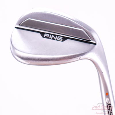 Ping s159 Chrome Wedge Lob LW 60° 6 Deg Bounce T Grind Project X LS 6.0 Steel Stiff Right Handed Orange Dot 35.25in