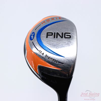 Ping Moxie i 10-11 Year Old Fairway Wood 9 Wood 9W 24° Stock Graphite Shaft Graphite Junior Right Handed 36.75in