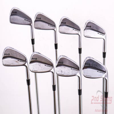 Ping Blueprint Iron Set 3-PW True Temper Dynamic Gold 120 Steel Stiff Right Handed Black Dot 38.0in