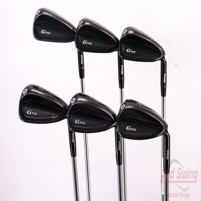 Ping G710 Iron Set 5-PW Nippon NS Pro Zelos 7 Steel Regular Right Handed Black Dot 39.0in