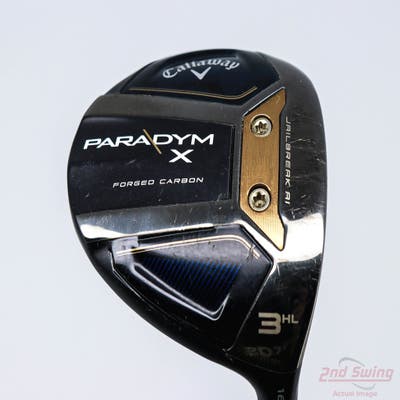 Callaway Paradym X Fairway Wood 3 Wood HL 16.5° Aldila Ascent Blue 40 Graphite Senior Right Handed 43.25in