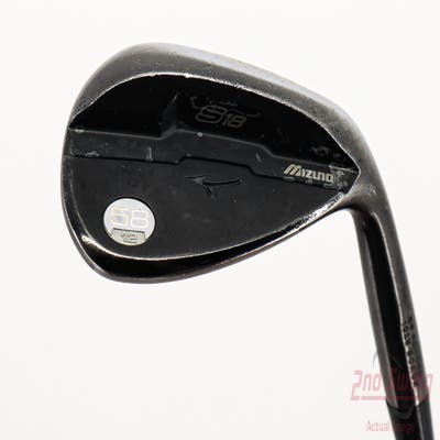 Mizuno S18 Gunmetal Black Wedge Lob LW 58° 12 Deg Bounce Nippon NS Pro Modus3 Tour 115 Steel Wedge Flex Right Handed 35.5in