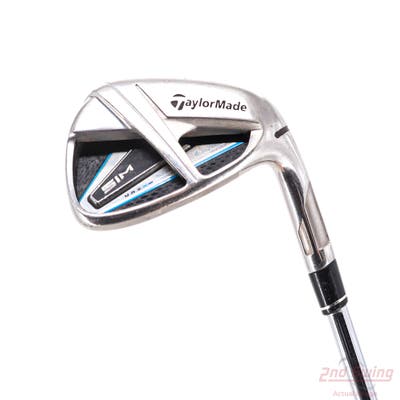 TaylorMade SIM MAX Single Iron Pitching Wedge PW FST KBS MAX 85 Steel Stiff Right Handed 36.0in