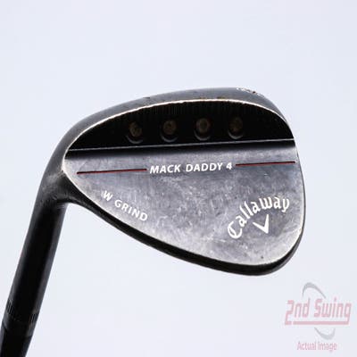 Callaway Mack Daddy 4 Black Wedge Sand SW 56° 12 Deg Bounce W Grind Callaway Stock Graphite Graphite Wedge Flex Left Handed 34.0in