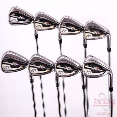 Callaway XR Iron Set 4-PW AW True Temper Speed Step 80 Steel Regular Right Handed 38.5in