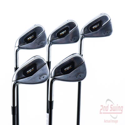 Callaway Rogue ST Pro Iron Set 6-PW MCA Tensei AV White 85 Graphite Stiff Left Handed 38.0in