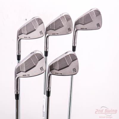 Sub 70 659 MB Forged Raw Iron Set 6-PW True Temper Dynamic Gold 105 Steel Stiff Left Handed 38.5in