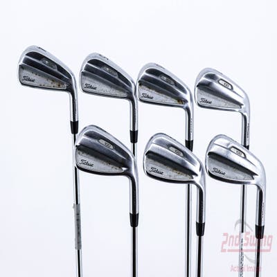 Titleist 2021 T100 Iron Set 4-PW True Temper AMT Tour White Steel Stiff Right Handed 38.25in