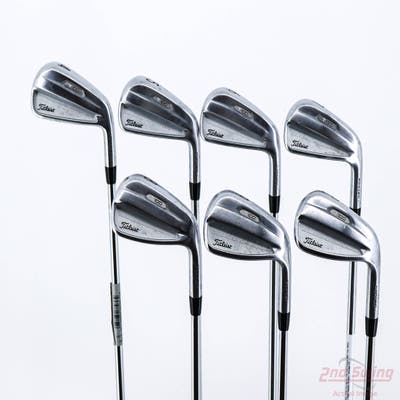 Titleist 2021 T100 Iron Set 4-PW True Temper AMT Tour White Steel Stiff Right Handed 38.25in