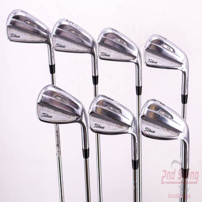 Titleist 2021 T100 Iron Set 4-PW True Temper AMT Tour White Steel Stiff Right Handed 38.25in