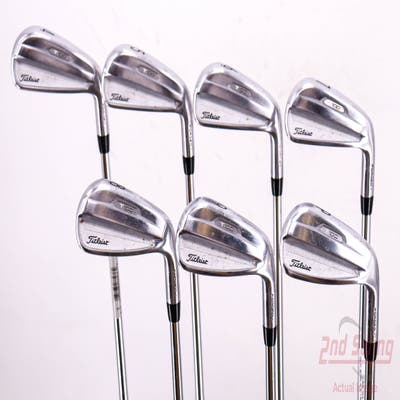 Titleist 2021 T100 Iron Set 4-PW True Temper AMT Tour White Steel Stiff Right Handed 38.25in