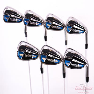 Tour Edge Hot Launch C522 Iron Set 4-PW Mitsubishi Fubuki HL-60 Graphite Stiff Right Handed 38.0in