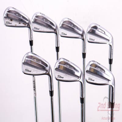 Titleist 2021 T100 Iron Set 4-PW True Temper AMT Tour White Steel Stiff Right Handed 38.25in