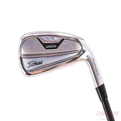 Titleist U-505 Utility Iron 3 Utility PX HZRDUS Smoke Black RDX 80 Graphite Stiff Right Handed 39.5in