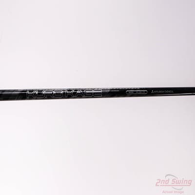 Used W/ Titleist Adapter Mitsubishi Rayon Kuro Kage Silver TiNi 60 60g Driver Shaft Regular 44.5in