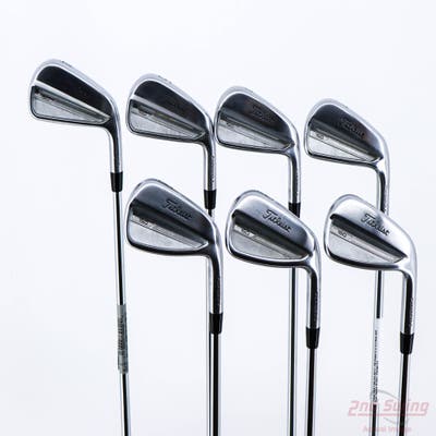 Titleist 2023 T150 Iron Set 4-PW Project X LZ 6.0 Steel Stiff Right Handed 38.25in